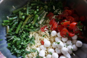 Fresh Orzo Pasta Salad