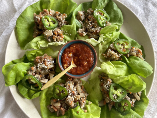 Spicy Thai Lettuce Wraps Recipe