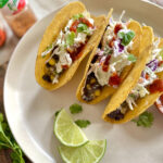 black bean corn jalapeno tacos