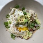 Rice Bowl with Fried Egg and Avocado