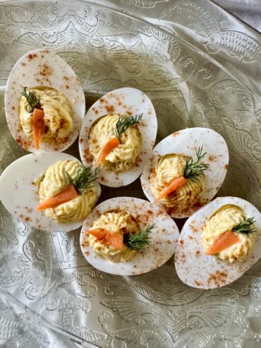 The Prettiest Deviled Eggs You’ll Ever Make (Easy + Crowd Favorite!)