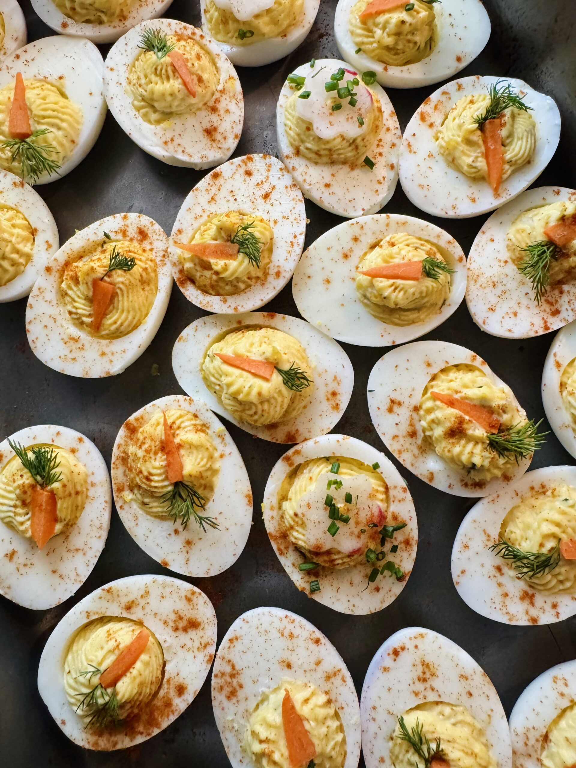 The Prettiest Deviled Eggs You’ll Ever Make (Easy + Crowd Favorite!)